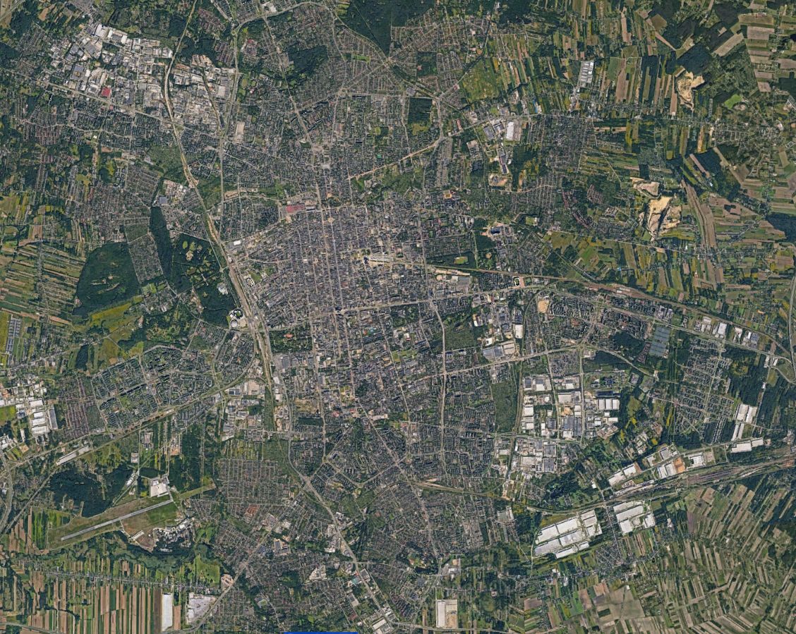 Polish cities from above