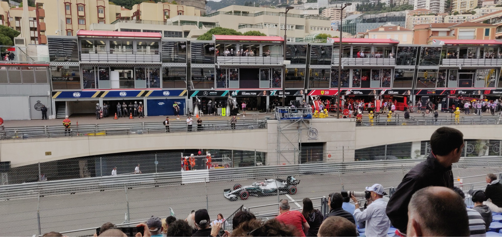 Past and present F1 tracks