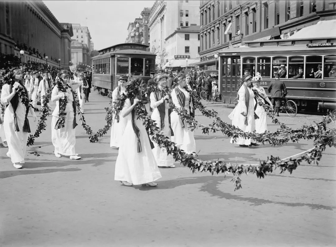 Historische feministische Märsche weltweit