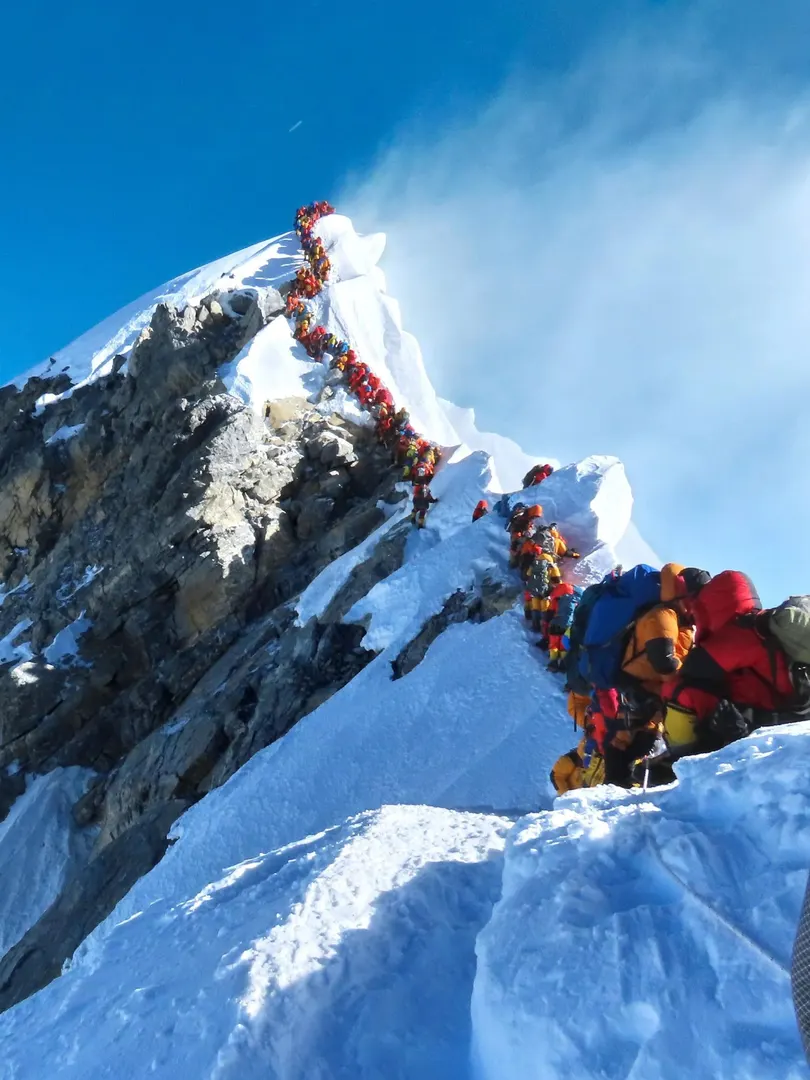 People Climbing Mountains (But sometimes falling)