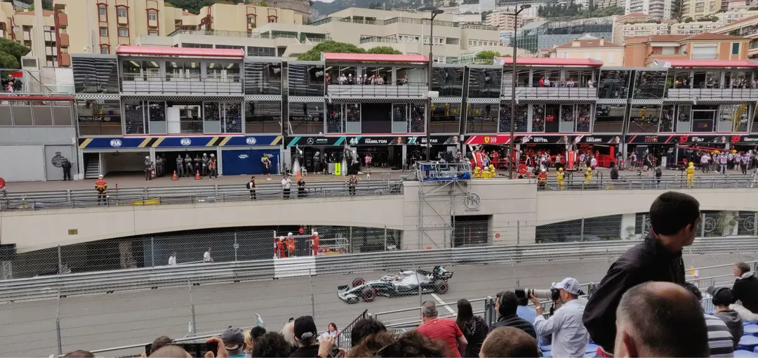 Past and present F1 tracks